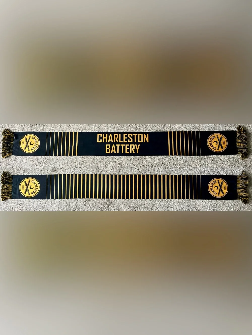Charleston Battery USL Championship Soccer Scarf